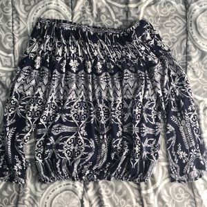 SOLD Off the shoulder top